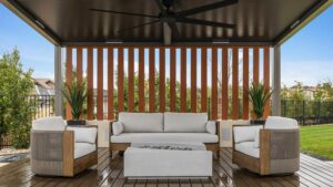 Custom pergola height for tailored outdoor space - Azenco Outdoor in Texas